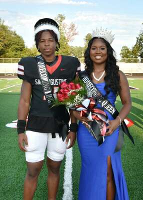 2023 Homecoming King and Queen - Alexander Moore-Haskins and Adrianna Douglas